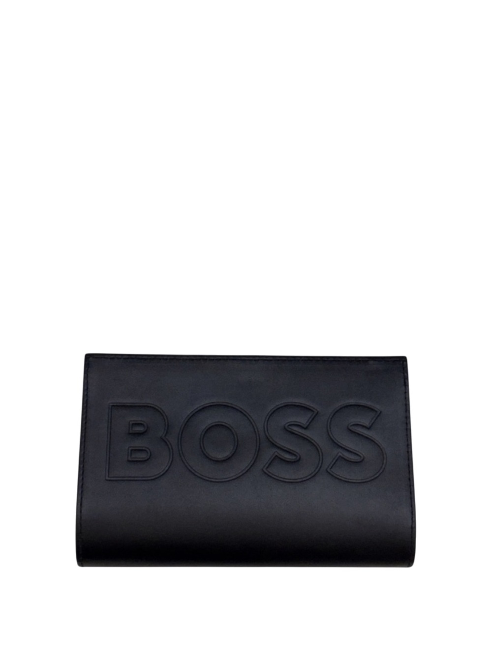HUGO BOSS - BLACK LEATHER EYEGLASS CASE